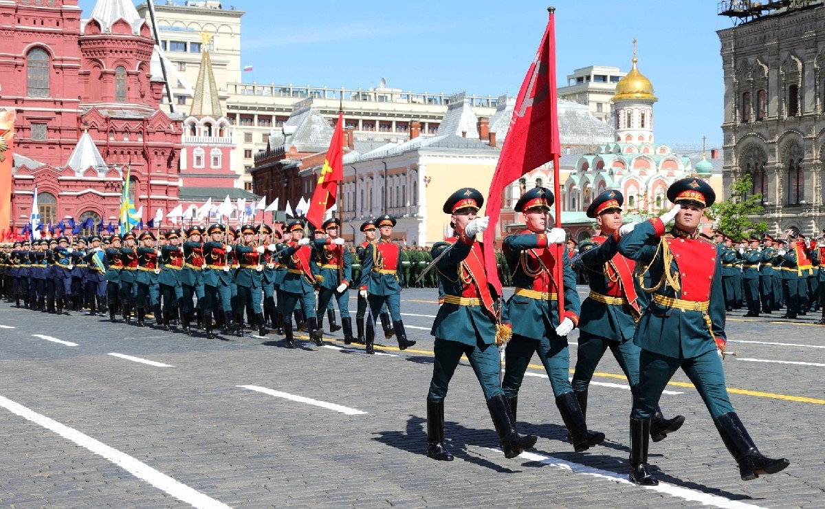 Парад войск на Красной Площади
